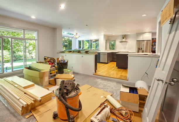Professional Backsplash Installation technician working in Perkiomenville, PA